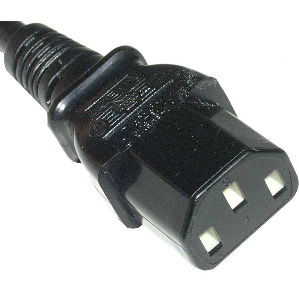 Cabo de alimentação CN CPCS-CCC IEC-60320-C13 1.8m preto