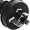 Cavo di alimentazione AU AS/NZS-3112-1 a IEC-60320-C13 di 1,8 m nero