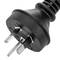Cavo di alimentazione AU AS/NZS-3112-1 a IEC-60320-C13 di 1,8 m nero