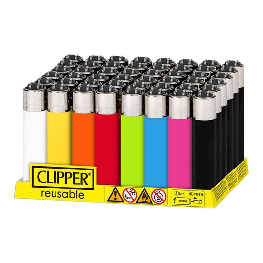 Clipper CP21 Feuerzeug in verschiedenen Farben CB0A120H