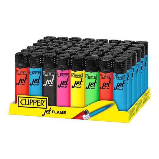 Clipper Jet Flame Feuerzeug, verschiedene Farben, CKJ1A001H