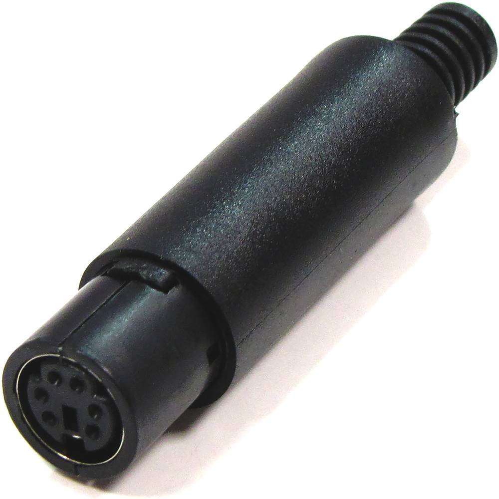 Vrouwelijke MiniDin6-connector