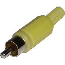 Connecteur RCA-M (Jaune)