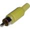 Conector RCA-M (Amarillo)