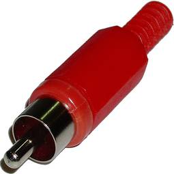 RCA-M Connector (Red)