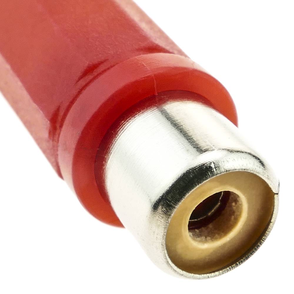 RCA-H-connector (rood)