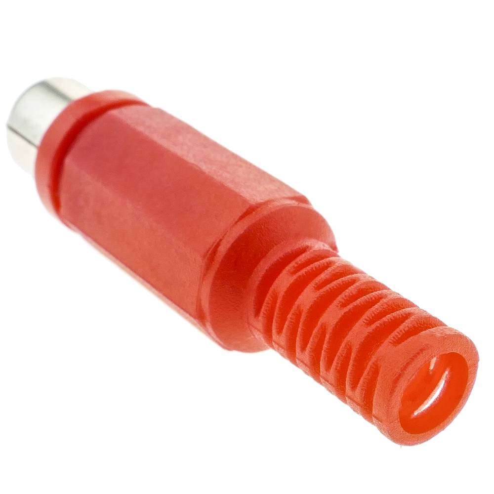 RCA-H-connector (rood)