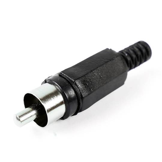 RCA männliche in schwarz