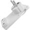 Clavija enchufe schuko acodado macho blanco extra-plano para detrás de muebles