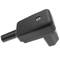 Pin IEC-60320 C13. Spina femmina con angolo