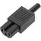 Pin IEC-60320 C15. Spina femmina dritto