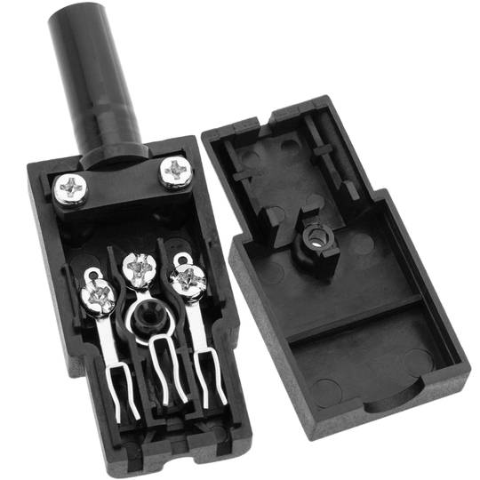 Pin IEC-60320 C15. Spina femmina dritto