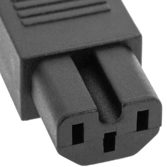 Pin IEC-60320 C15. Spina femmina dritto