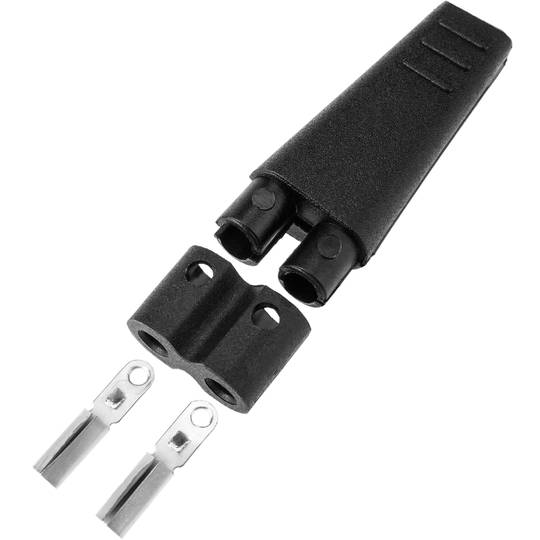 Stecker IEC-60320 C7 Buchse gerade schwarz