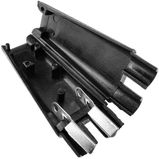 Stecker IEC-60320 C7 Buchse gerade schwarz