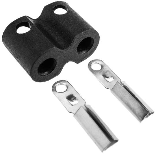 Stecker IEC-60320 C7 Buchse gerade schwarz