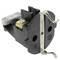 Tomada schuko plug reta fêmea IP44 preto