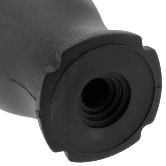 Tomada schuko plug reta fêmea IP44 preto