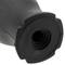 Tomada schuko plug reta fêmea IP44 preto