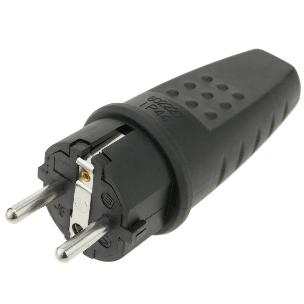 Prise schuko universel protection contact connecteur avec poignée prise électrique 230v Connecteur 