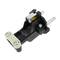 Tomada schuko plug reta masculino IP44 preto