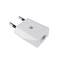 Clavija enchufe bipolar europlug macho blanco
