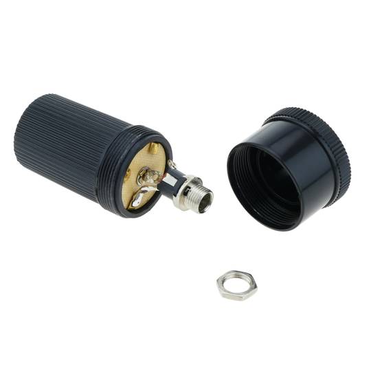 Connector femella encenedor de cotxe amb connector DC jack 2.1mm femella