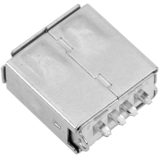 Connecteur à souder USB type A femelle - Female USB 2.0 connector
