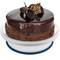 Base girevole per torte da 28 cm. Piattaforma rotante bianca