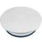 Cake turntable 28 cm with 5 spatulas. Manual rotating base display black lazy susan
