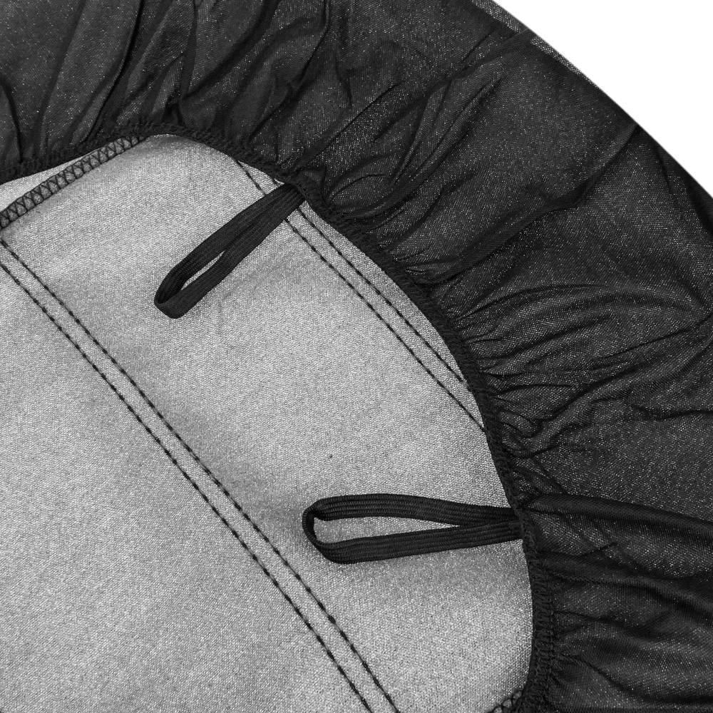 Capas de assento de carro preto. Cobertura de proteção universal para 5 assentos de carro