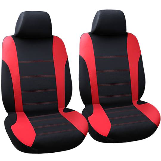 Car Seat Covers In Red Universal Protective For 5 Seats Cablematic - Are Car Seat Covers Worth It