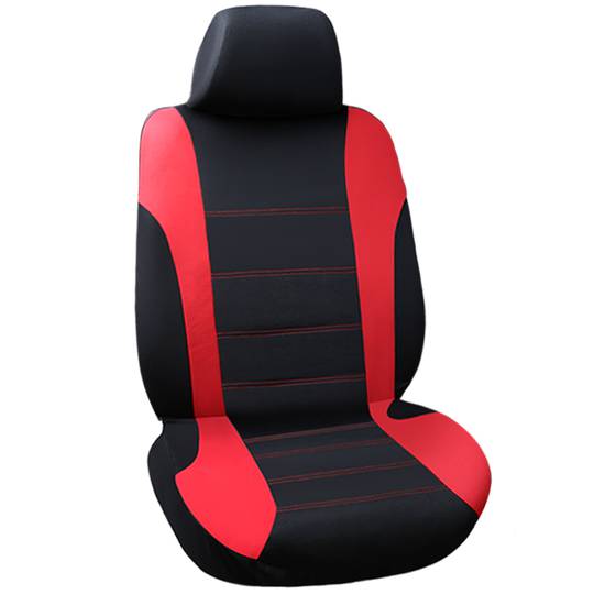 Car Seat Covers In Red Universal Protective For 5 Seats Cablematic - Seats Cover For Cars