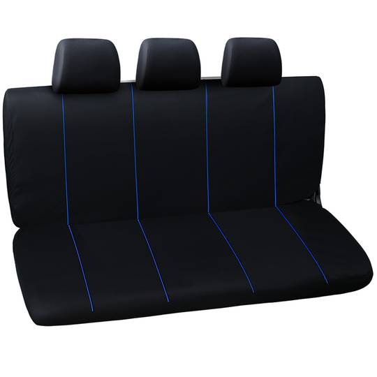 Car Seat Covers In Blue Universal Protective For 5 Seats Cablematic - Car Seat Covers Blue And White
