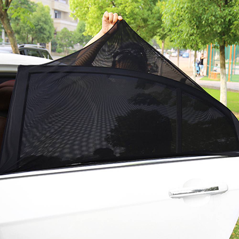 Parasol para ventana de coche para bebé, pantallas de ventana de automóvil,  parasol para ventana trasera (paquete de 2)