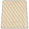 Picknickdeken 150 x 130 cm beige Schotse print