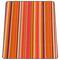 Manta de picnic 150 x 130 cm estampado rayas anchas multicolor