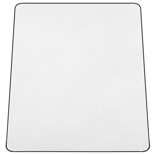Picknickdecke 150 x 130 cm mehrfarbiger fein gestreifter Druck