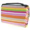 Picknickdecke 150 x 130 cm mehrfarbiger fein gestreifter Druck