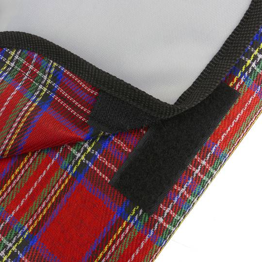 Coperta da picnic 145 x 100 cm stampa scozzese rossa