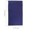 Reiseschlafsack 115 x 210 cm blaue Mikrofaser