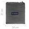 Sac de dormir de viatge 180 x 210 cm microfibra gris