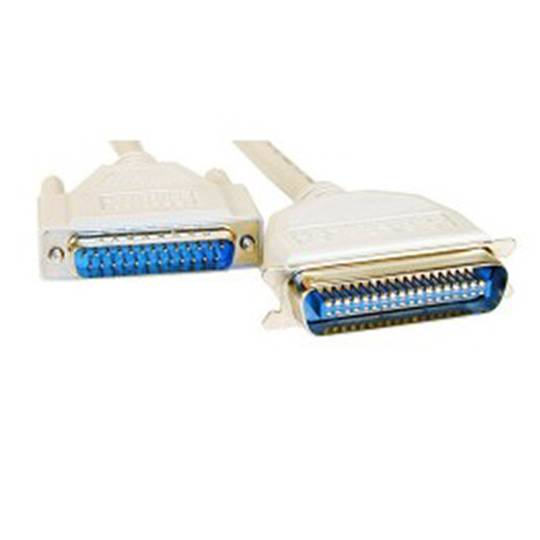 Cable Centronics per a impressora paral.lel de 10 m (DB25M-CN36M)