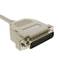 Seriële / parallelle kabel 1,8 m (DB25-M / M)