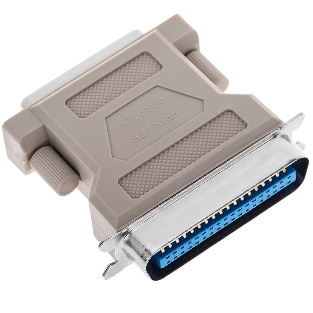 1pcs 11.5" Long DB25 Male Parallel to 26 Pin Printer Port Ribbon Cable Adapter