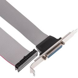 Bracket Parallel Port (IDC25H/DB25H)