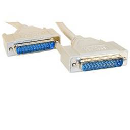 Seriële / parallelle kabel 10 m (DB25-M / M)