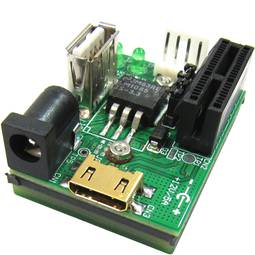 Externe PCI-Express en USB-adapter (1X)