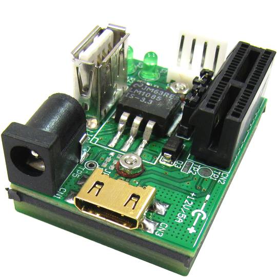 Adaptador externo de PCI-Express y USB (1X)