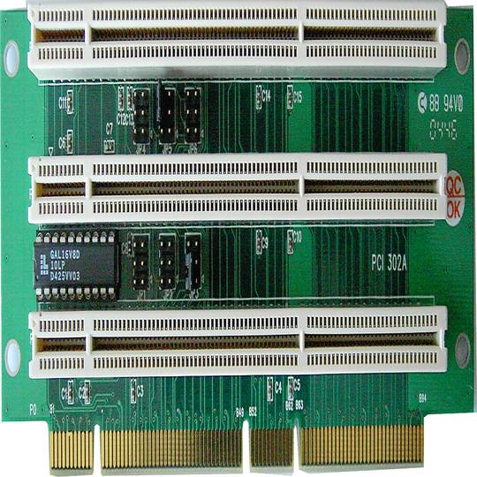 Riser Card 65.88mm (3 PCI64 3.3V)